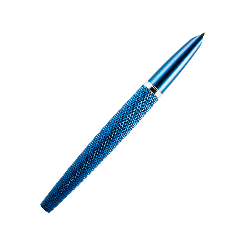 Diplomat Viper Fountain Pen Blue Guilloche - Fine/Medium