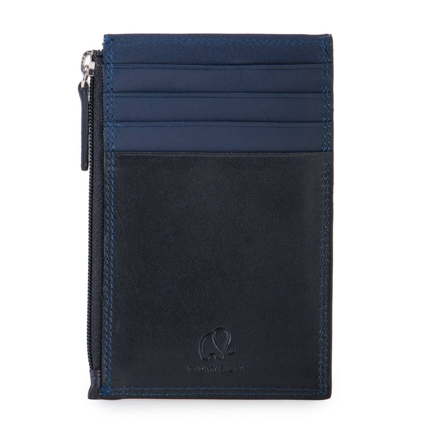 Mywalit Holder with Coin Purse Black-Blue