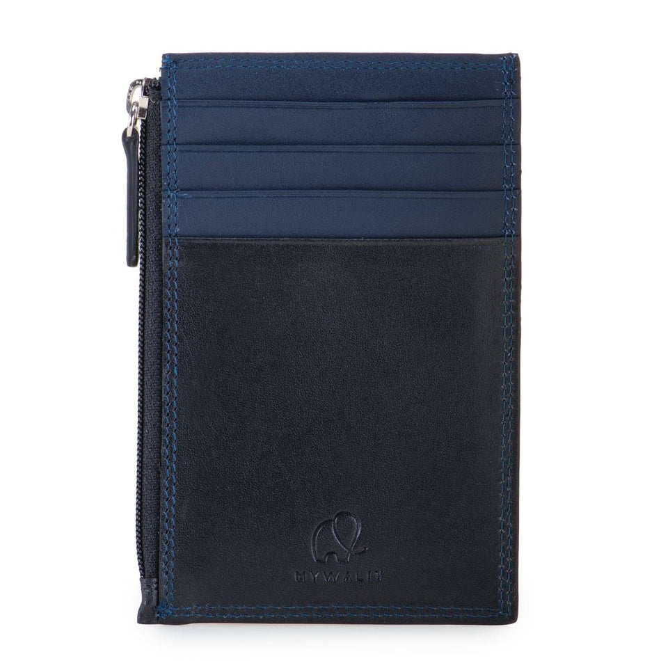 Mywalit Holder with Coin Purse Black-Blue