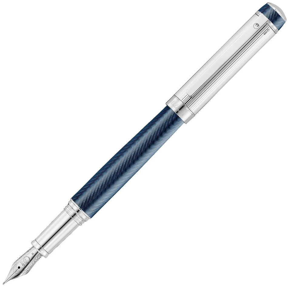 Waldmann Grandeur Fountain Pen - Ocean Blue