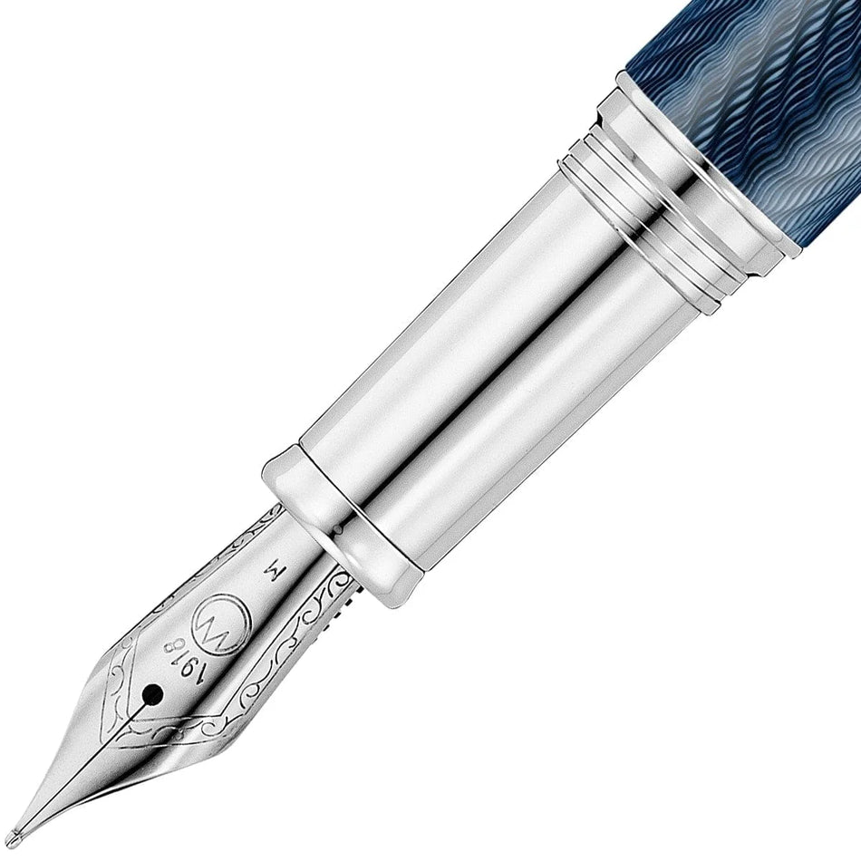 Waldmann Grandeur Fountain Pen - Ocean Blue