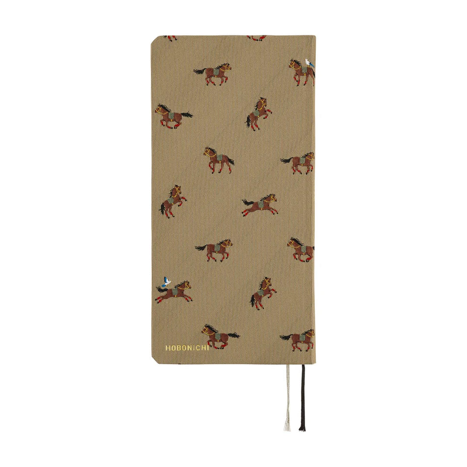 Hobonichi Techo 2026 Weeks WeeksBow & Tie - Galloping Horses