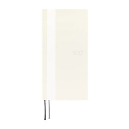 Hobonichi Techo 2027 Weeks White Line: Ivory