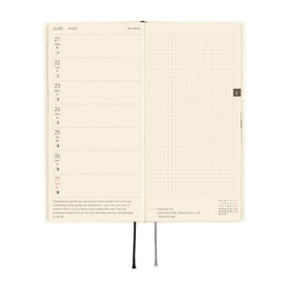 Hobonichi Techo 2027 Weeks White Line: Ivory