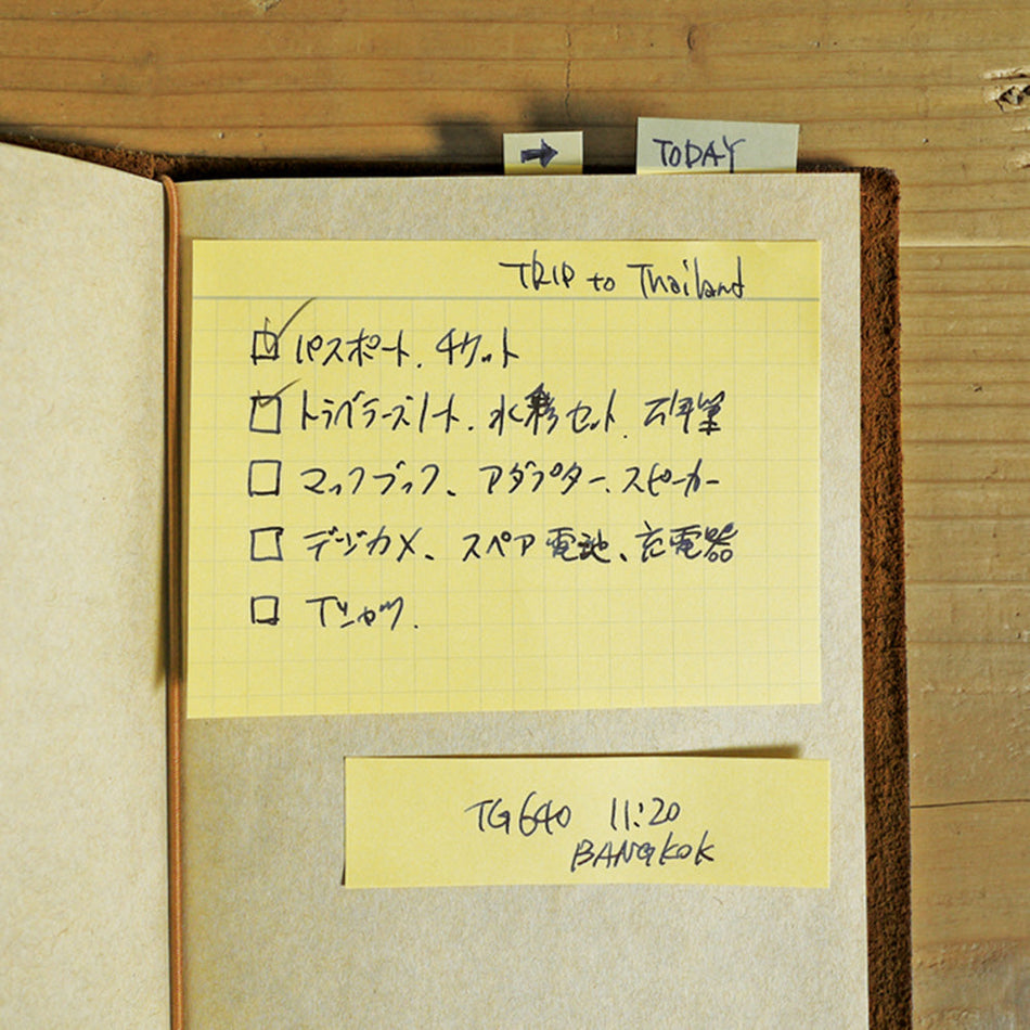 TRAVELER'S Notebook Standard Size Refill - 022 Sticky Notes