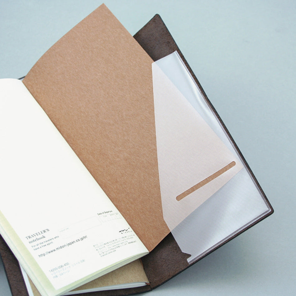 TRAVELER'S Notebook Standard Size Refill - 006 Large Pocket Sticker