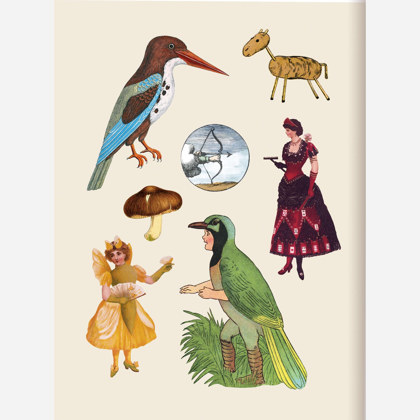 The Antiquarian Sticker Book Bibliophilia Flax Pen to Paper