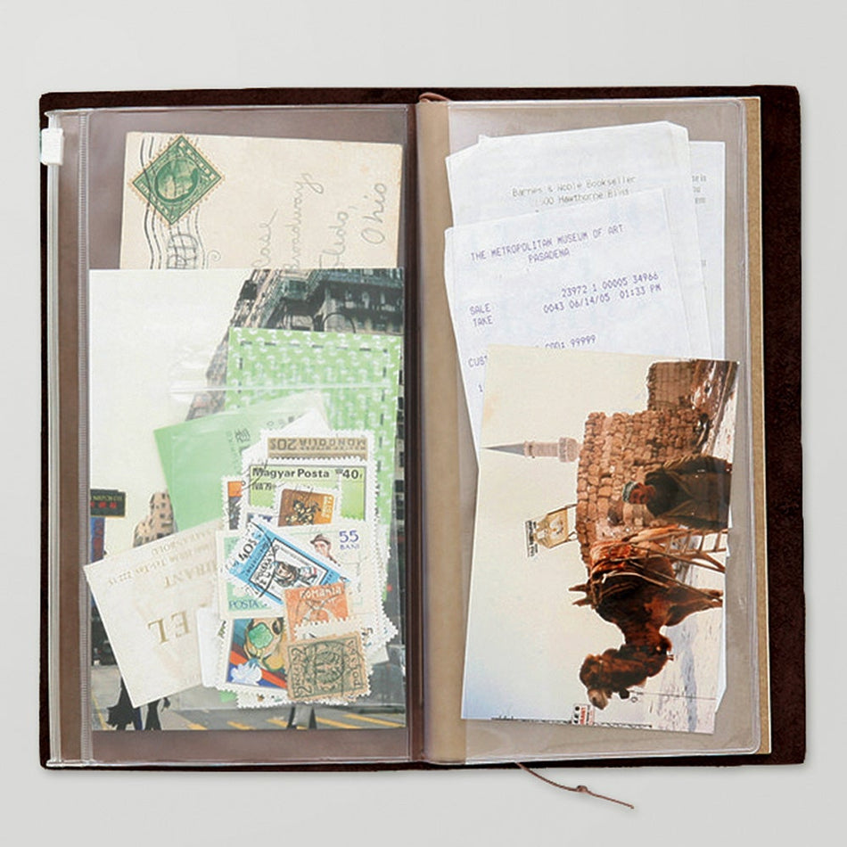 TRAVELER'S Notebook Standard Size Refill - 008 Zipper Pocket