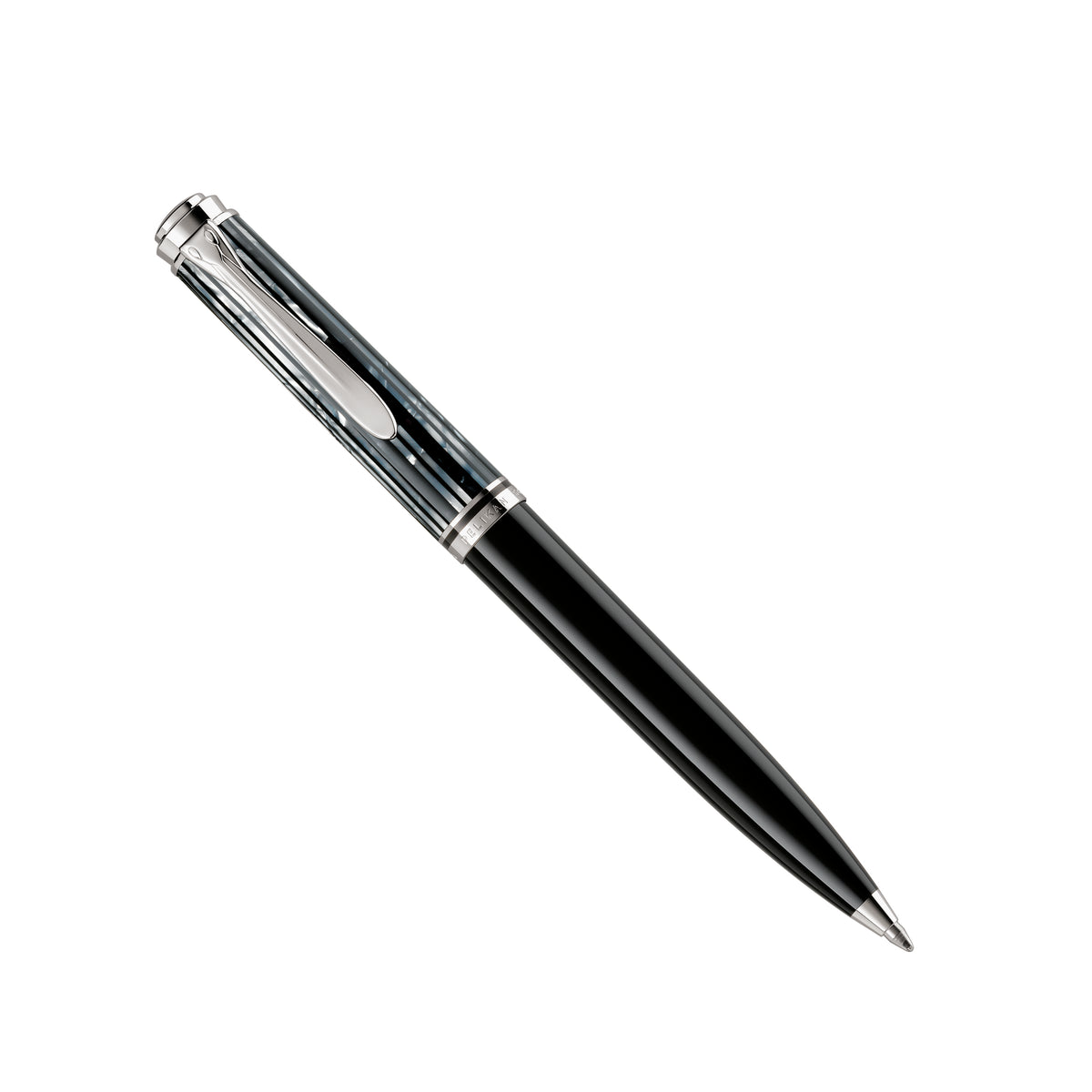 Pelikan Souverän 605 Ballpoint in Tortoiseshell-Black – Flax Pen