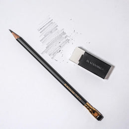 Blackwing Soft Handheld Eraser + Holder - Black