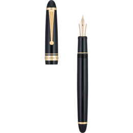 Pilot Custom 743 Fountain Pen - Black with Gold Trim