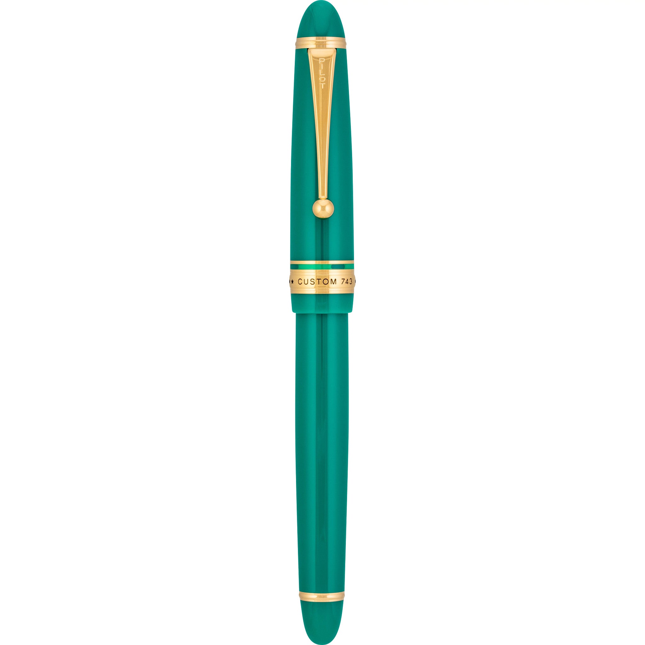 Custom743_VerdigrisGreen_TipIn
