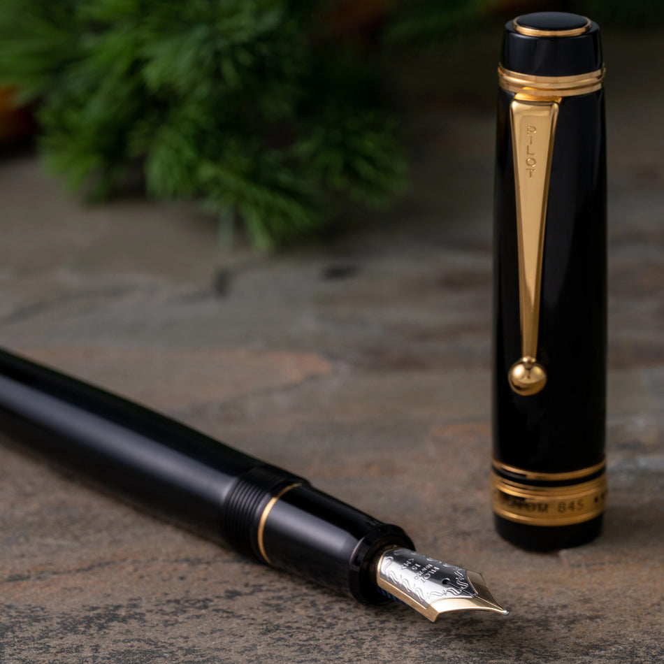 Pilot Custom 845 Urushi Fountain Pen - Black