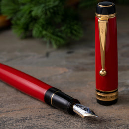 Pilot Custom 845 Urushi Fountain Pen - Vermillion Red