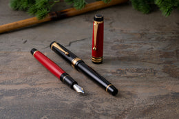 Pilot Custom 845 Urushi Fountain Pen - Vermillion Red