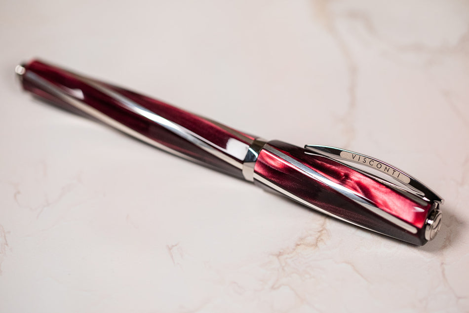 Visconti Divina Elegance Rollerball in Bordeaux
