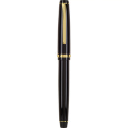 Pilot Falcon Fountain Pen - Black with Gold