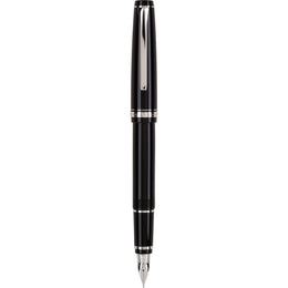 Pilot Falcon Fountain Pen -Black with Rhodium