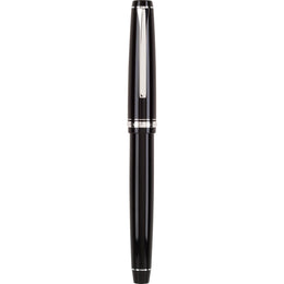 Pilot Falcon Fountain Pen -Black with Rhodium