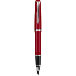 Pilot Falcon Fountain Pen - Red with Rhodium