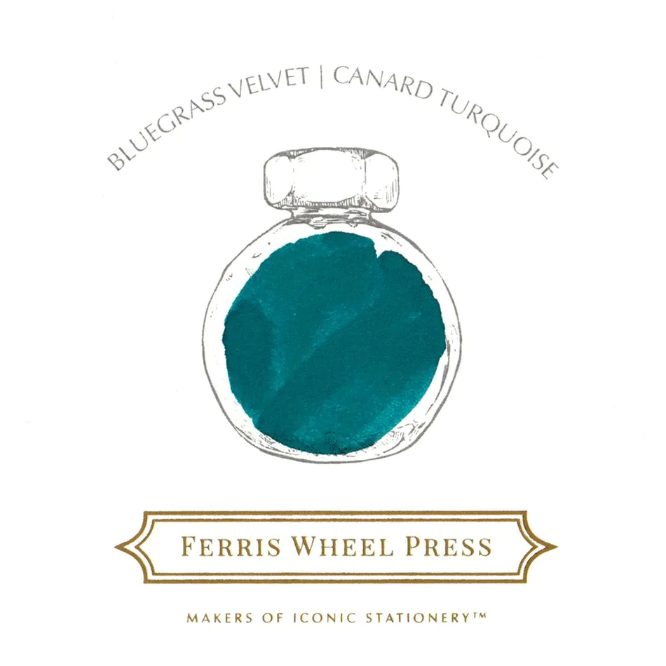 Ferris Wheel Press Fountain Pen Ink (38ml) - Bluegrass Velvet