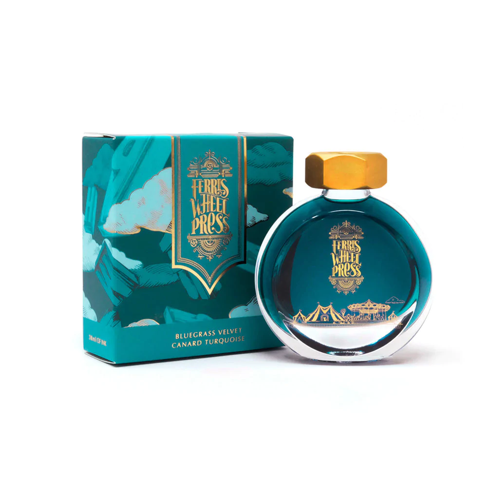 Ferris Wheel Press Fountain Pen Ink (38ml) - Bluegrass Velvet