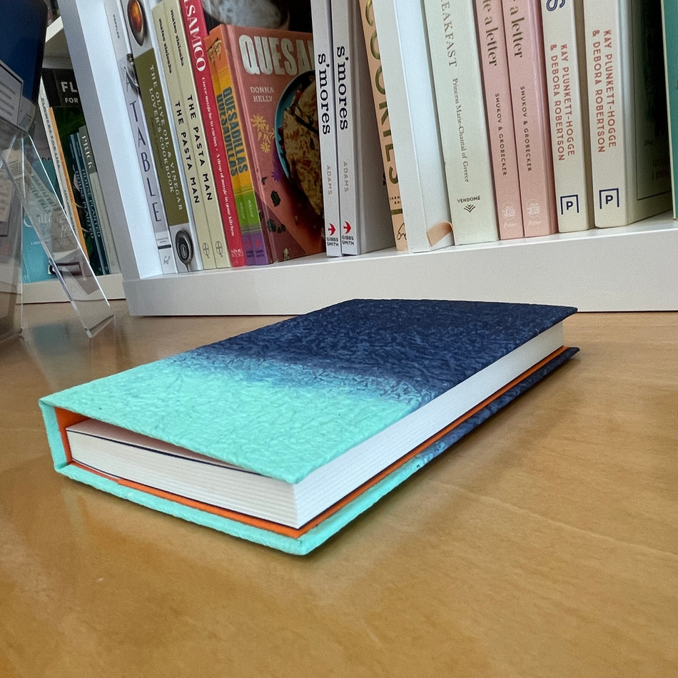 Hanaduri Gugimfolio Korean A6 Refillable Notebook - Navy Mint