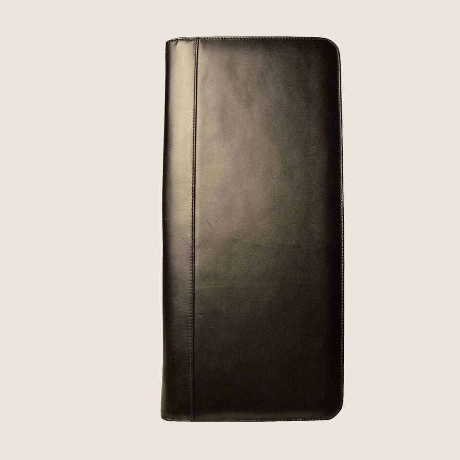 Aston Zippered Leather Pen Case (40 Pens)