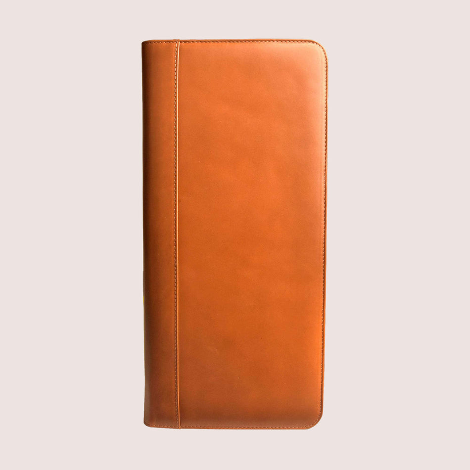 Aston Zippered Leather Pen Case (40 Pens)