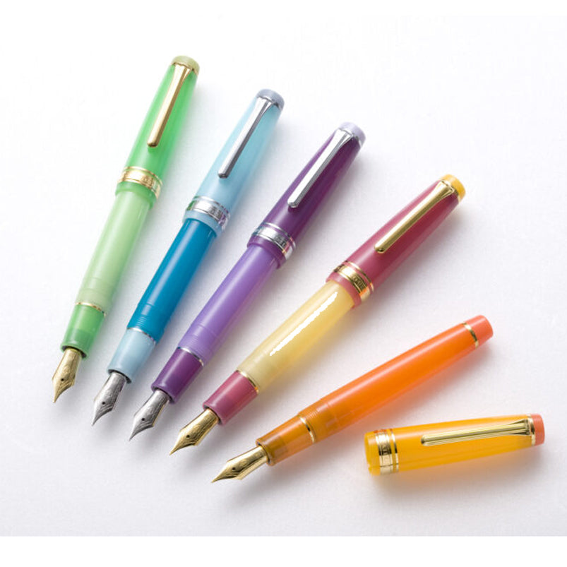 Sailor Professional Gear Fountain Pen 2023 Cocktail Series - Blue Margarita