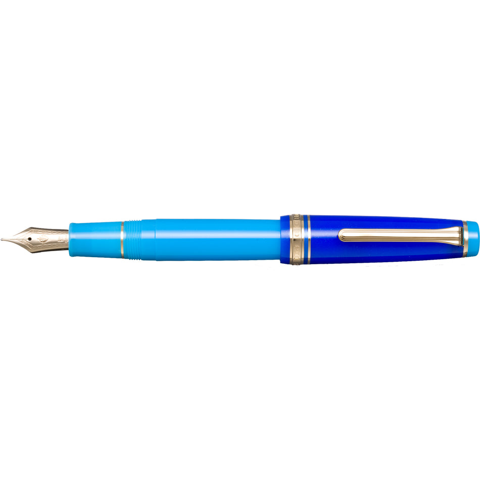 Sailor Professional Gear Fountain Pen (21kt) - Blue Quasar (Limited Edition)