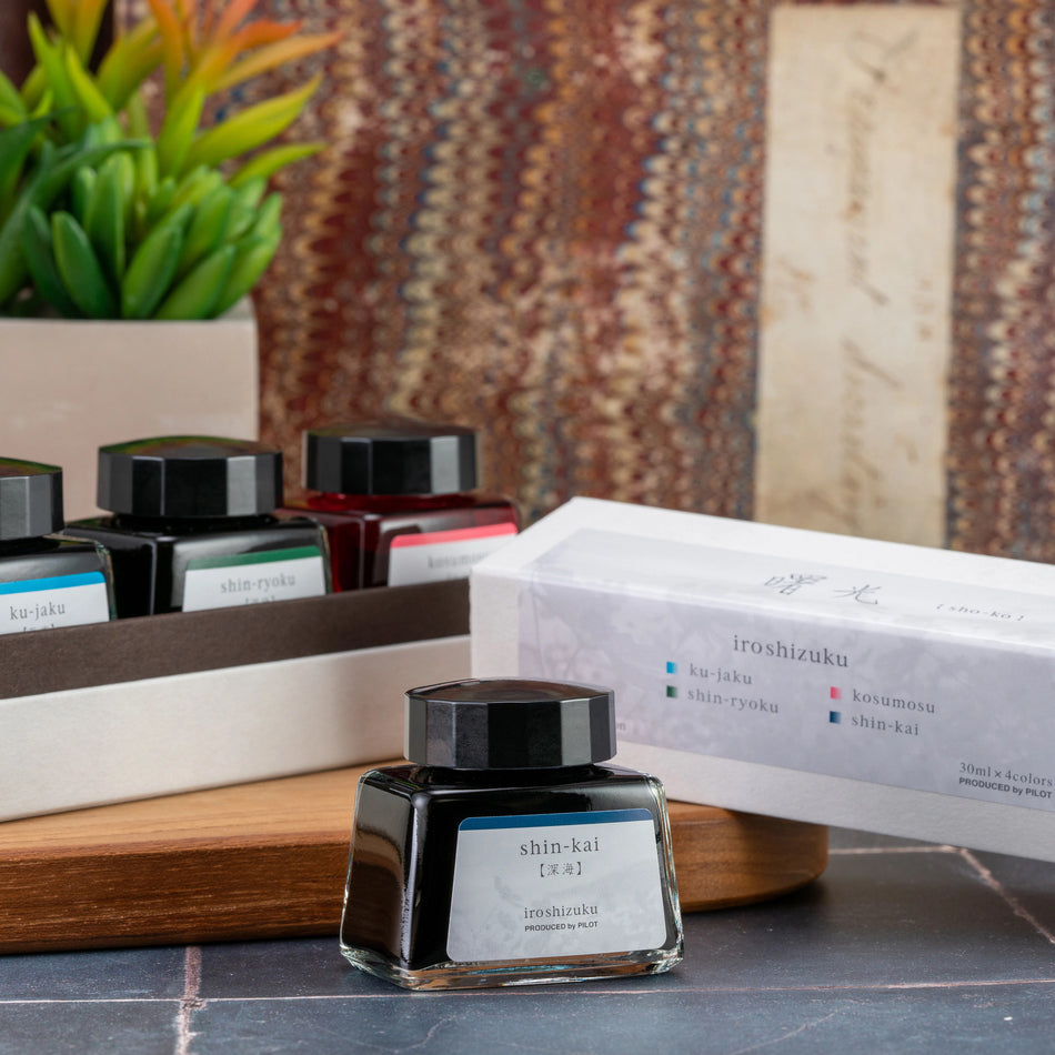 Pilot Limited Edition Iroshizuku 4 Color Ink Bottle Set - Sho-Kou