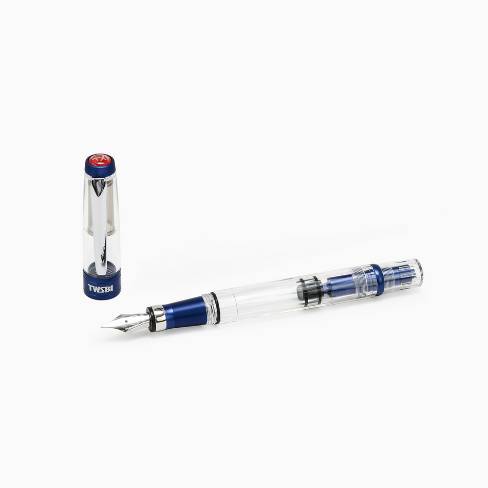 Twsbi Diamond 580ALR Fountain Pen - Navy Blue