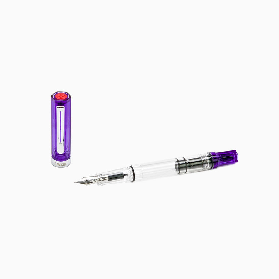 Twsbi ECO Fountain Pen - Transparent Purple