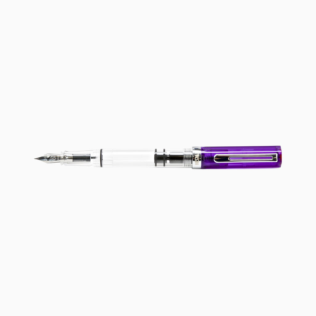 TWSBI Eco Fountain Pen - Transparent Purple Medium