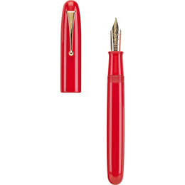 Namiki Emperor Urushi Fountain Pen - Vermillion Red