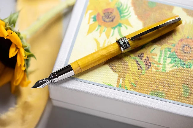 Visconti Van Gogh Series Fountain Pen - Sunflowers