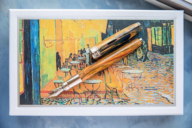 Visconti Van Gogh Series Fountain Pen - Café Terrace at Night