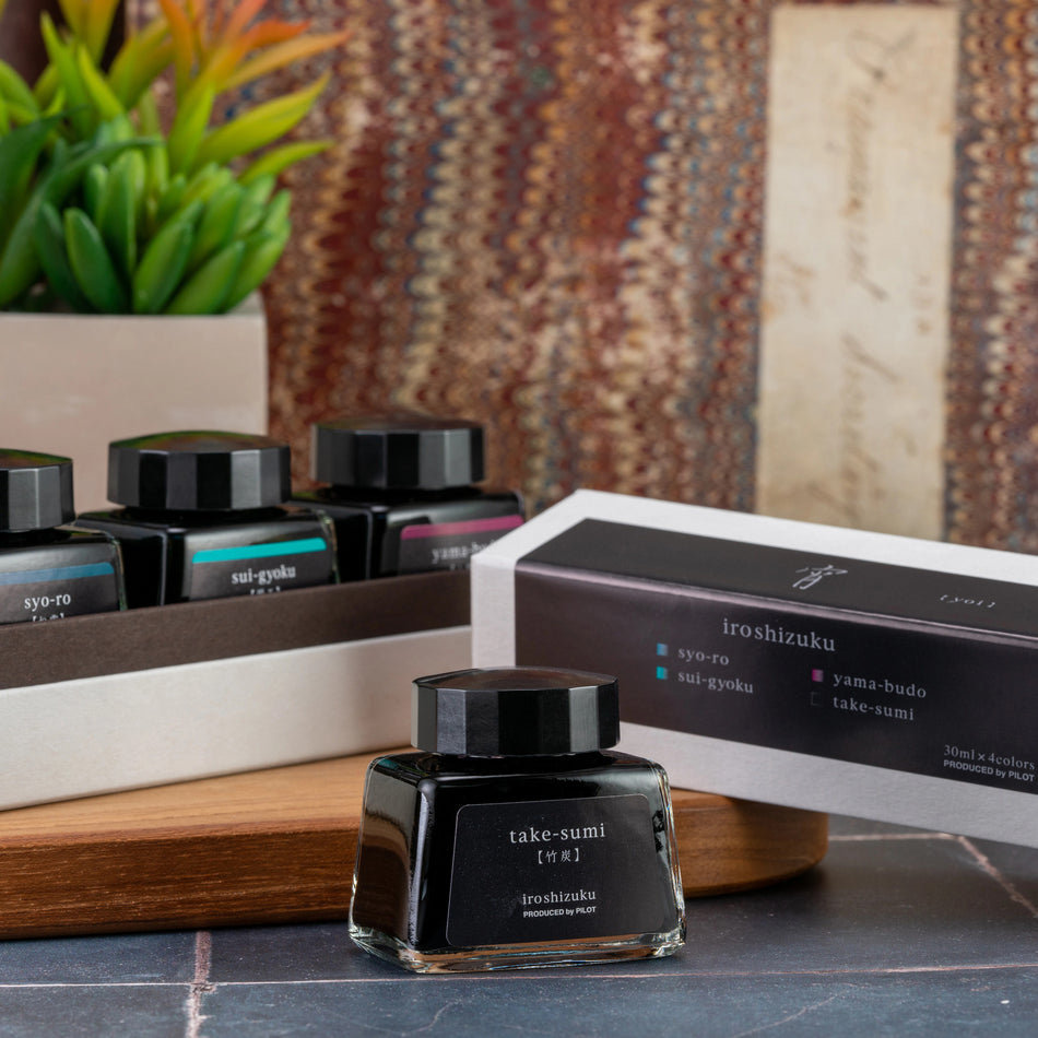 Pilot Limited Edition Iroshizuku 4 Color Ink Bottle Set - Yoi