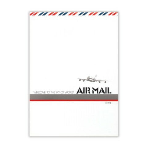 Air Mail Letter Pad - White Blank