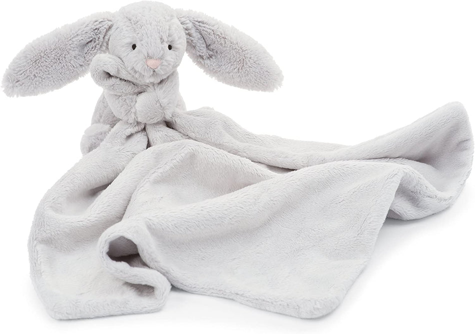 Bashful Grey Bunny Soother by Jellycat