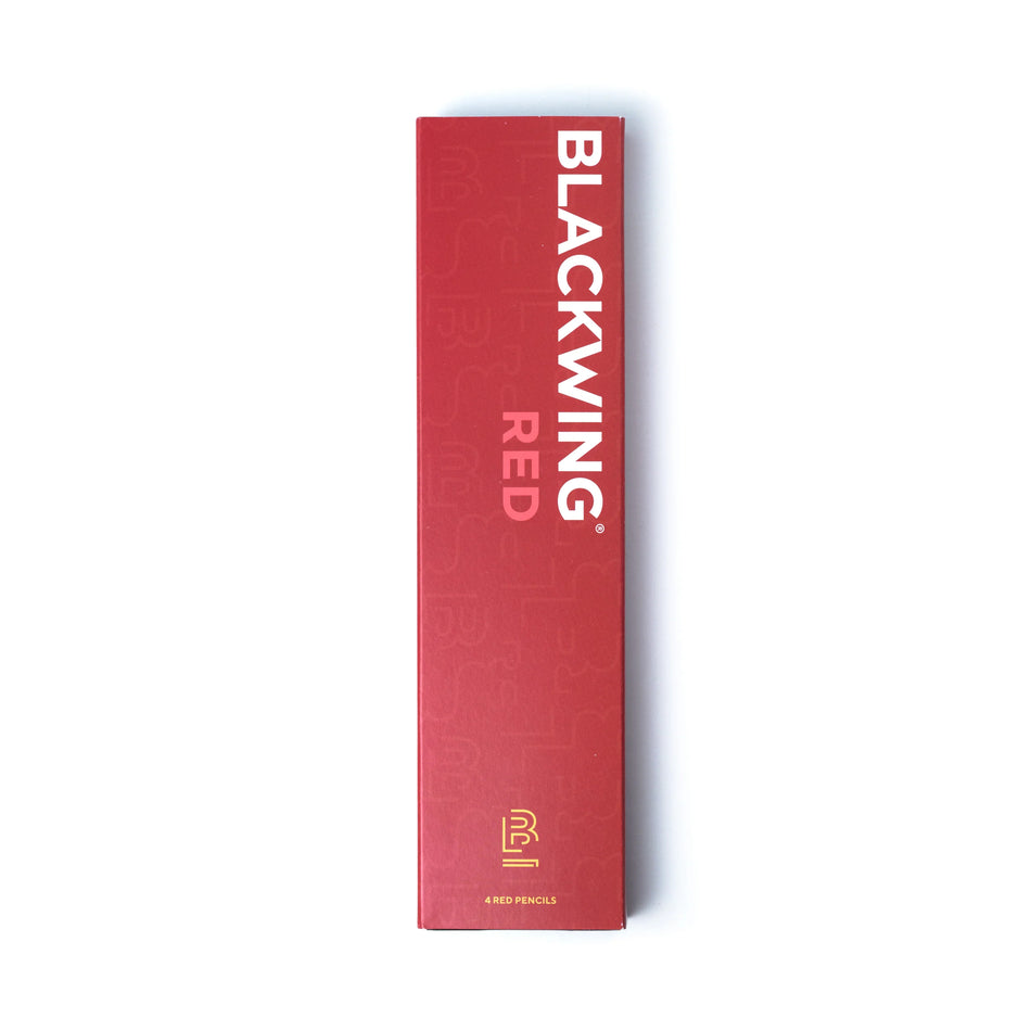 Blackwing Red Edition Pencils (Set of 4 Pencils)