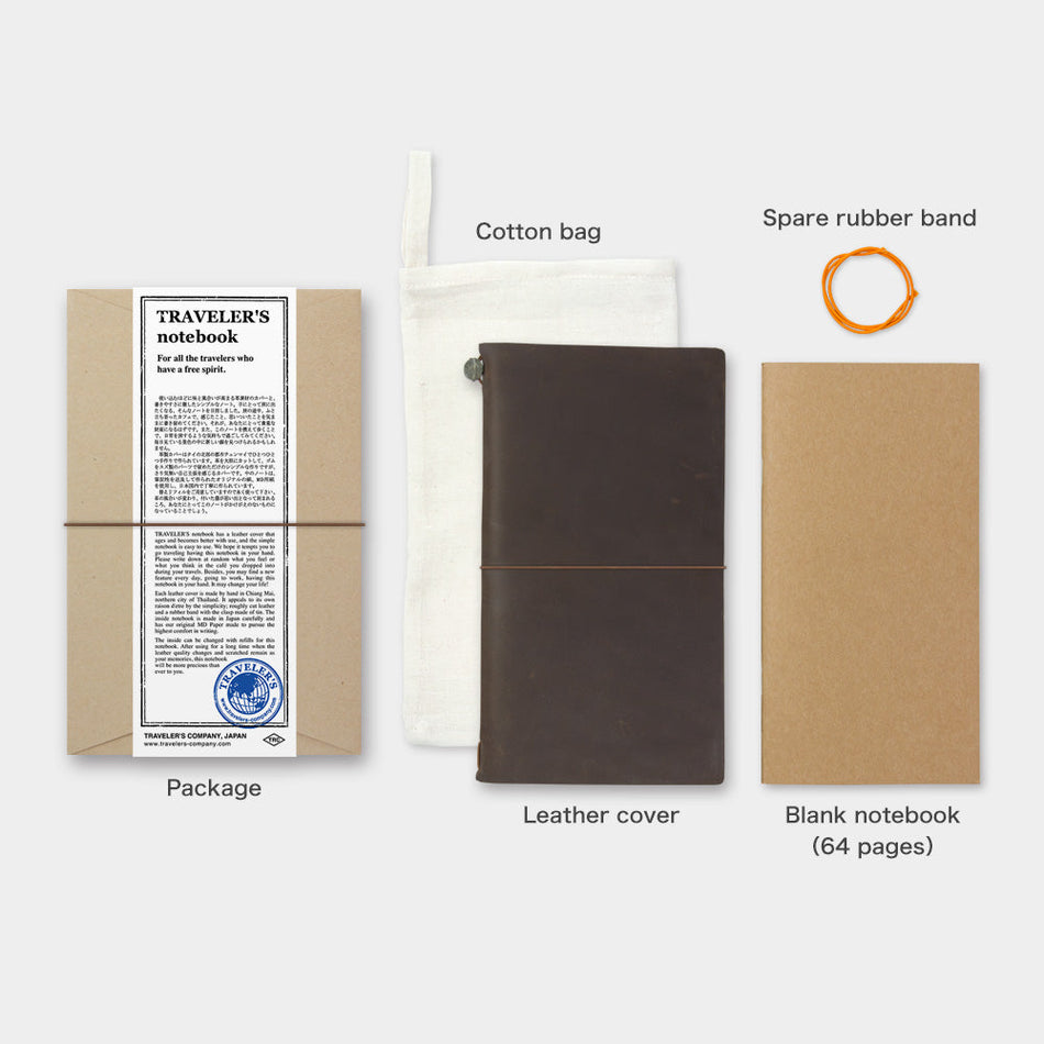 TRAVELER'S Notebook Standard Size - Brown