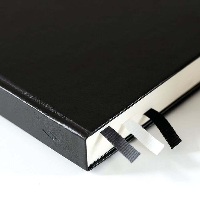 LEUCHTTURM1917 Bullet Journal 2nd Edition Medium (A5), 120g/m² paper, 206 p - Black