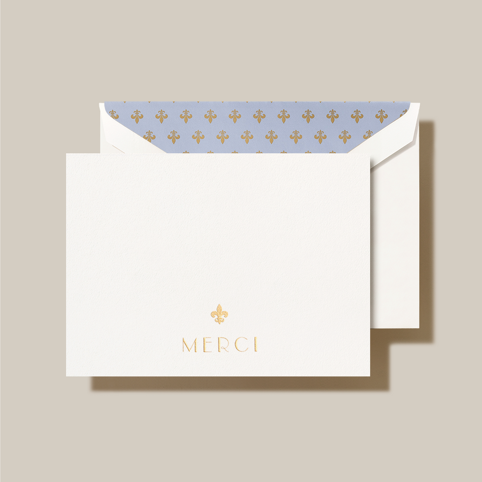 Crane Merci Thank You Notes Stationery