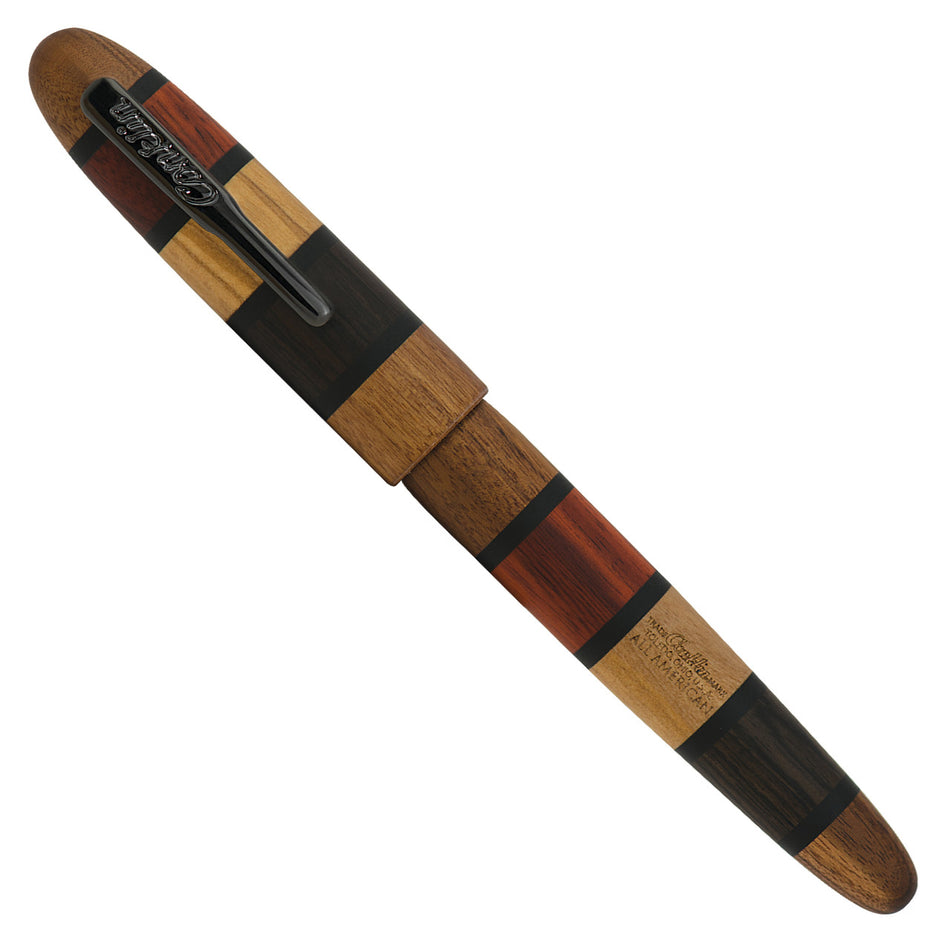 Conklin All American Fountain Pen - Quad Wood (Limited Edition)