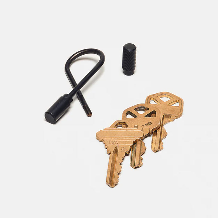 Craighill Closed Helix Keyring - Vapor Black