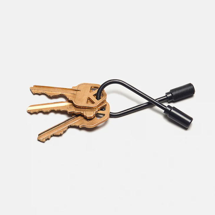 Craighill Closed Helix Keyring - Vapor Black