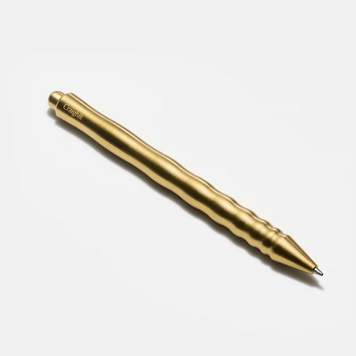 Craighill Kepler Ballpoint Pen - Brass