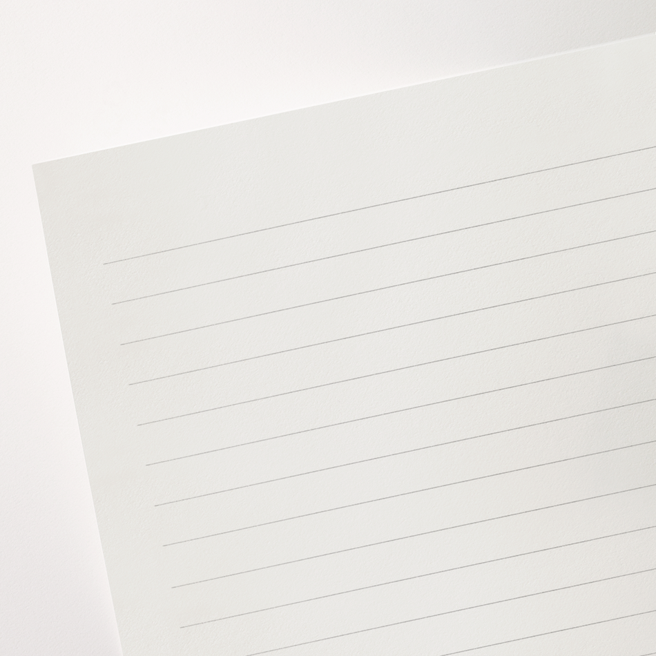 Crane White Ruled Half Sheets and Envelopes Stationery